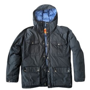 Men's Fjallraven Winter Coat/ Jacket Medium Navy Blue